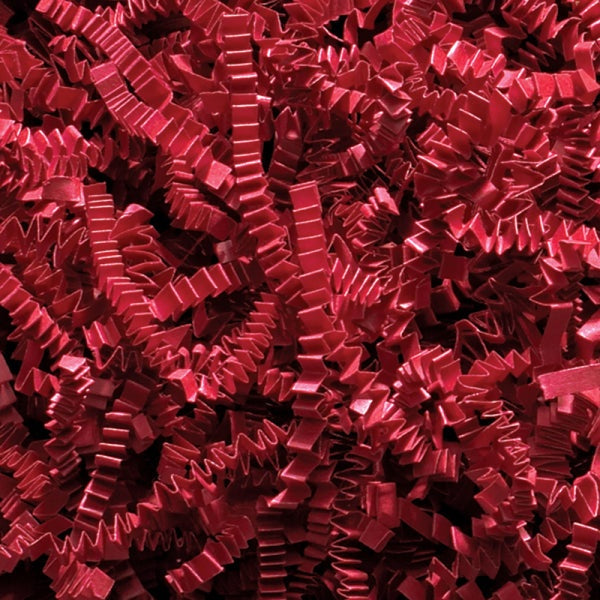 Red Crinkle Paper