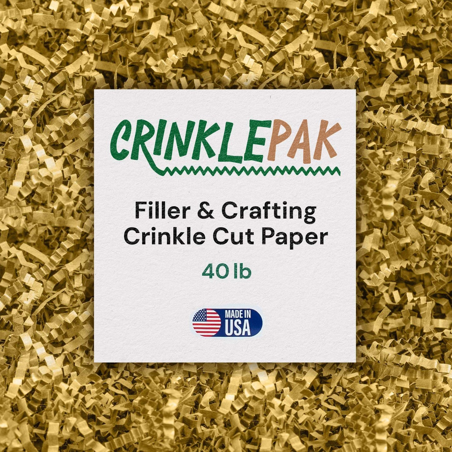 40 LB French Vanilla crinkle paper eco-friendly gift filler cream-colored packing material