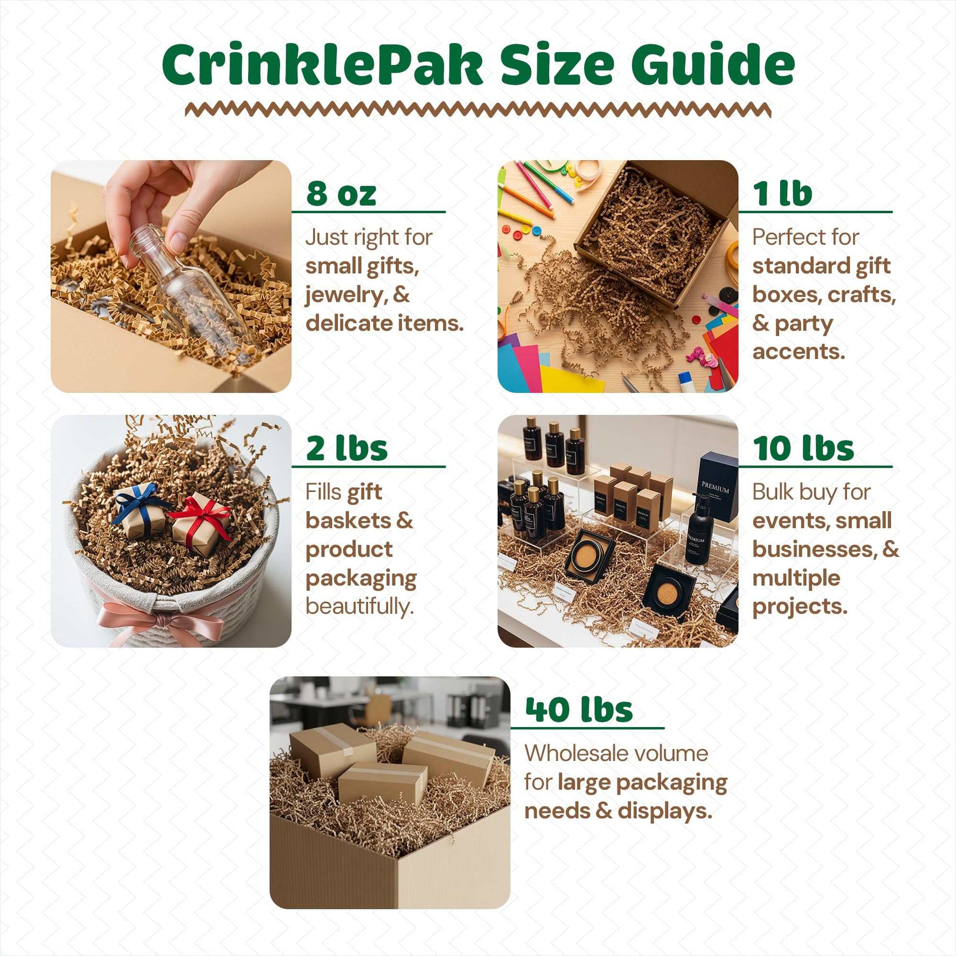 40lb Purple Crinkle Paper for premium packaging and cushioning in vibrant purple color