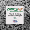 Crinkle Paper 10LB Gray crinkle paper filler for protective and decorative packaging